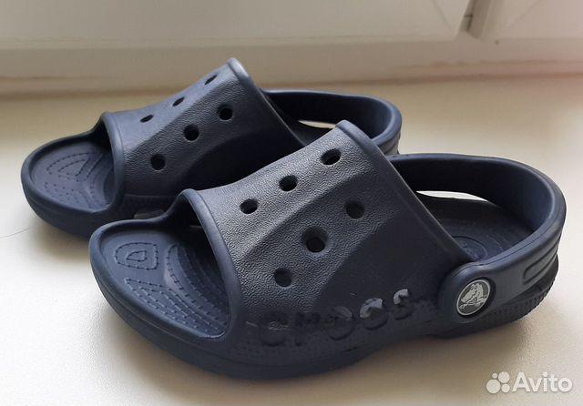 Crocs с открытым носком, размер 8/9C (25-26)