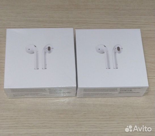 Беспроводные наушники AirPods 2 Беспроводные наушники AirPods 2