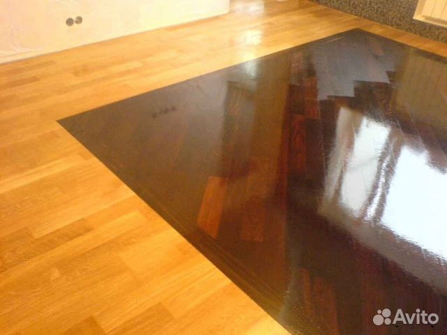 Циклевка паркета, шлифовка фанеры, доски. Без пыли