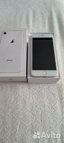 iPhone 8, 64 gb, silver, идеальное состояние