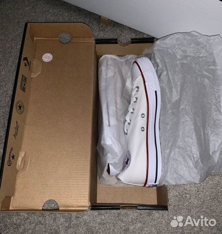 Кеды converse белые оригинал низкие