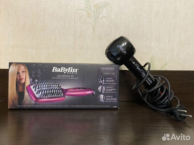 Новая термощетка и плойка Babyliss Новая термощетка и плойка Babyliss