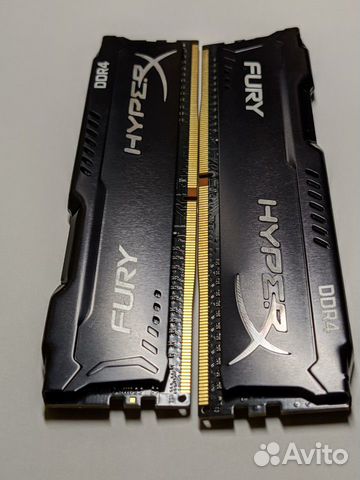 8Gb (2x4) DDR4 оперативная память Kingston HyperX 8Gb (2x4) DDR4 оперативная память Kingston HyperX