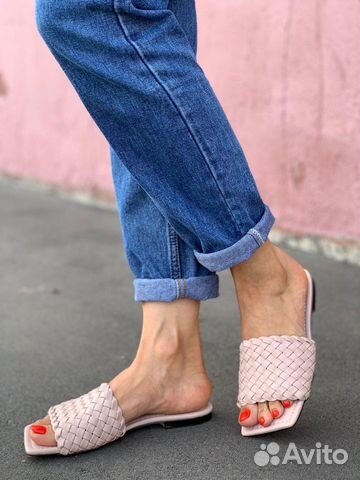 Шлепанцы bottega veneta женские