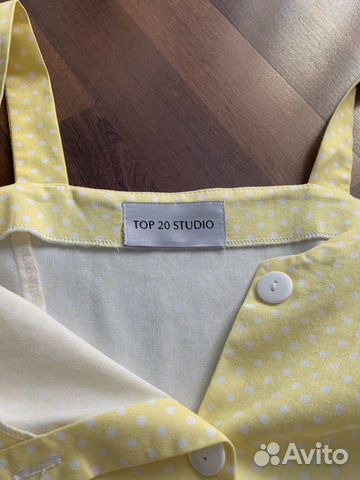 Хлопковый сарафан top20studio Хлопковый сарафан top20studio