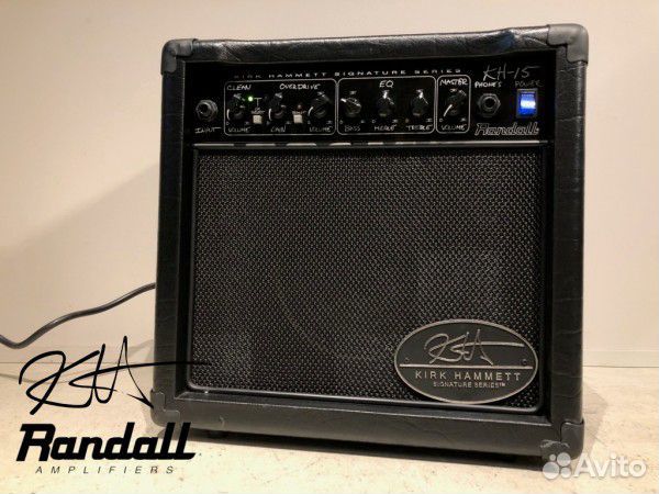 Комбоусилитель randall kh15 kirk hammett Комбоусилитель randall kh15 kirk hammett