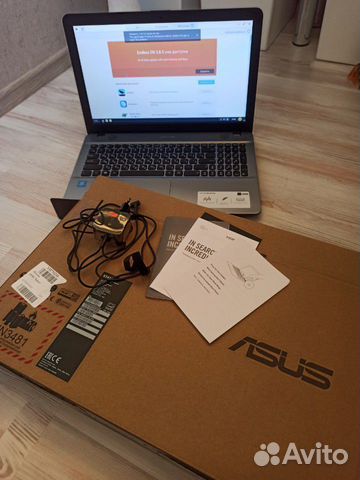 Новый ноутбук asus X541S Новый ноутбук asus X541S