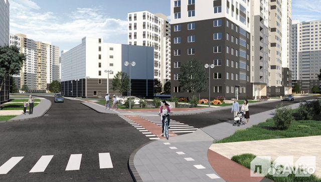 1-к квартира, 36.6 м², 21/22 эт.