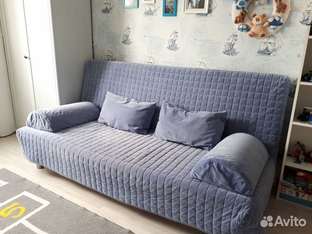Диван-кровать Икеа Бединге с подушками