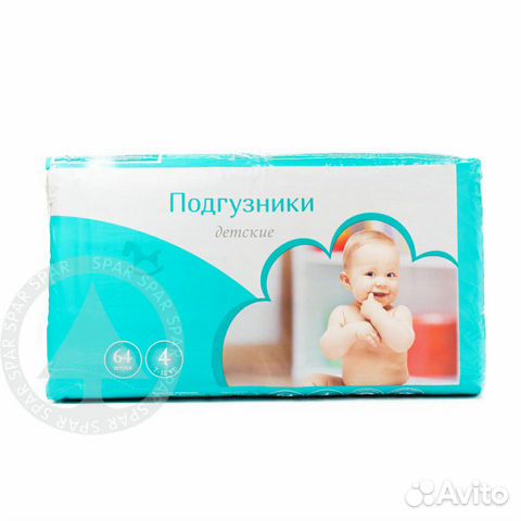 Подгузники Spar 4 Подгузники Spar 4