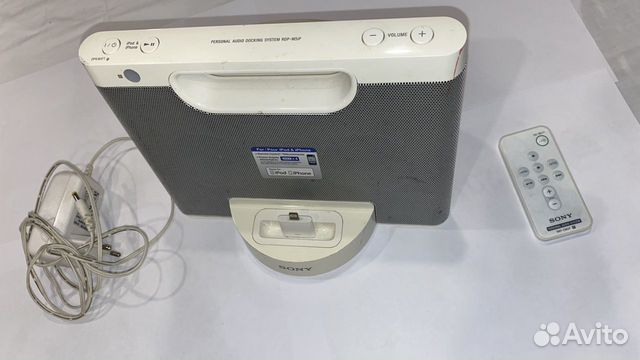 Док-станция для iPhone с акустикой Sony RDP-M5iP