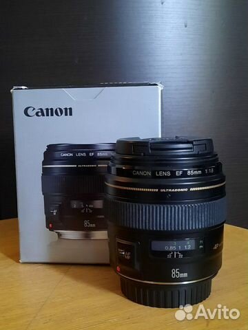 Объектив Canon EF85 mm f/1.8 USM