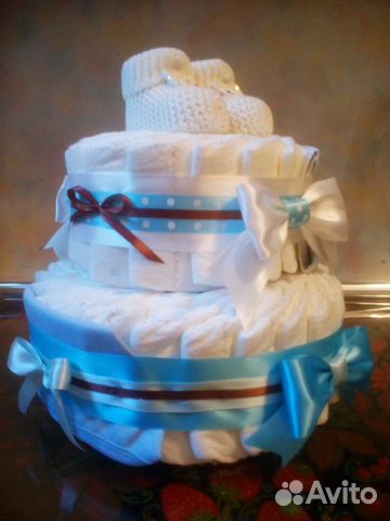 Тортик из памперсов в наличии Тортик из памперсов в наличии