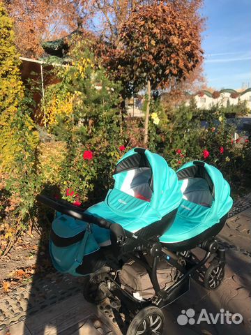Коляска для двойни Коляска для двойни