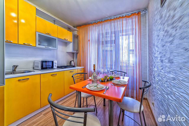 

1-к. квартира, 41 м², 2 кровати