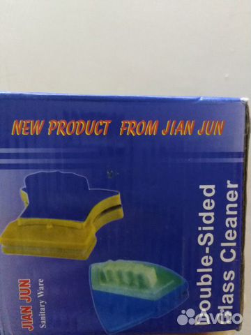 Магнитная щетка для мытья окон