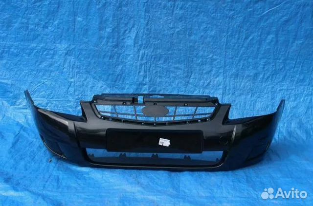 Бампер приора 2 цвет чёрный, млечный путь