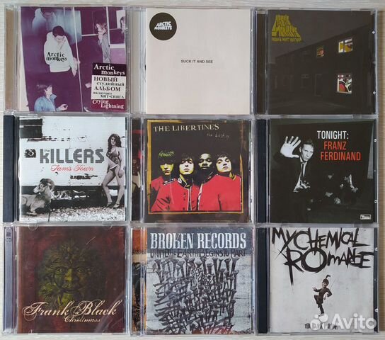 CD, MP3 Рок иностранный