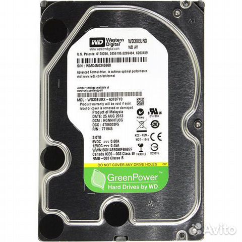 HDD WD 3TB Western digital