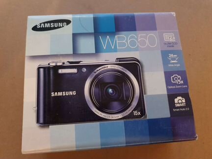 Цифровой фотоаппарат Samsung WB650. Новый