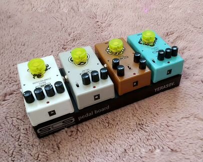 Педалборд и набор педалей Yerasov для бас гитары