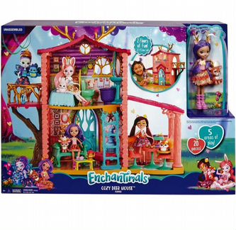 Enchantimals Домик Данэссы Оленни дом панды