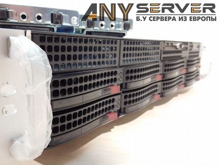 Сервер Supermicro 6027R 2xE5-2640 16Gb 8x3.5