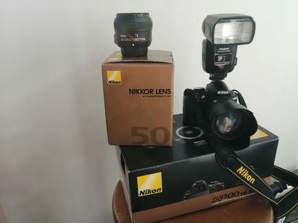 Nikon D3100 + 18-70 + 50mm + вспышка
