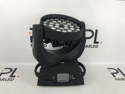 Головы Led Wash 36x18 rgbwa+UV Zoom
