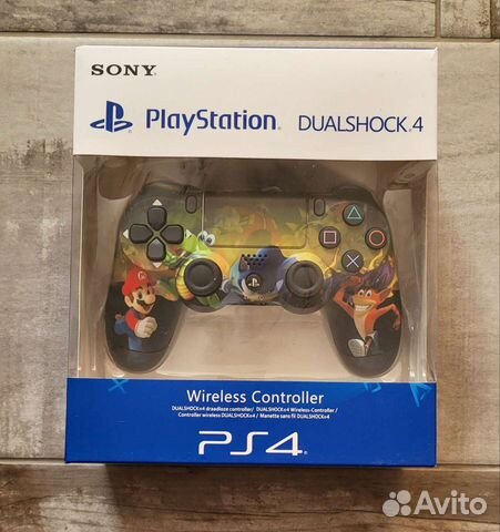 Dualshock 4 V2 PS4 марио