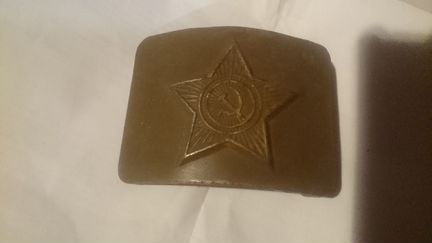Пряжка армии СССР Бляха