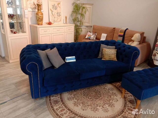 Диван каретная стяжка