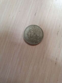 Монеты 1 рубль Пушкин 1999г