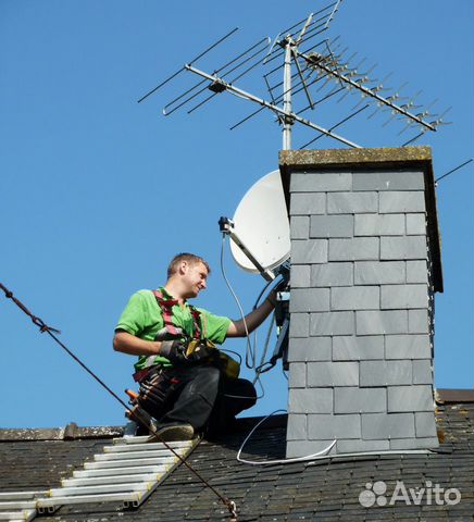Настройка тв, DVB-T2, Спутник, установка антенн