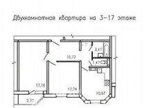 План однокомнатной квартиры на дериглазова