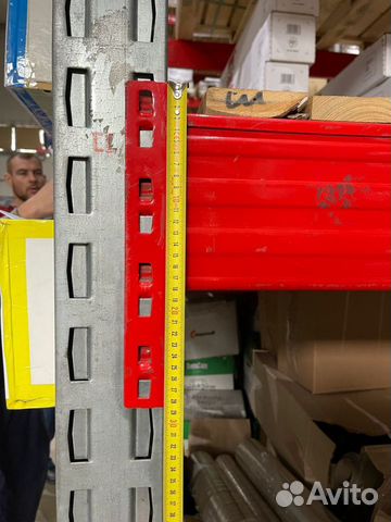 Стеллажи палетные балки рамы комплектующие бу