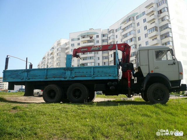 Услуги манипулятора камаз