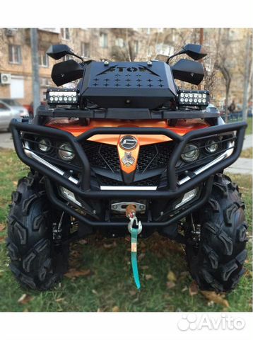 Передний бампер Atviron квадроцикла CF Moto X5/X6