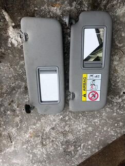 Козырёк солнцезащитный Hyundai Solaris