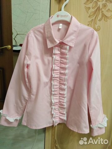 Рубашка для девочки рост 134