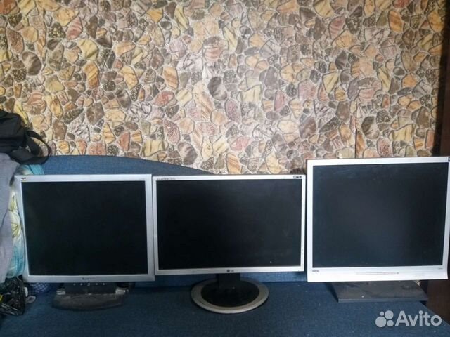 Мониторы рабочие и на з.ч