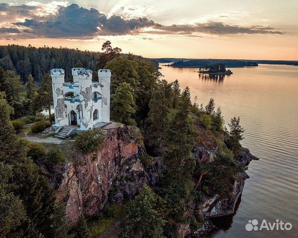 Аренда катера морская водные экскурсии Выборге