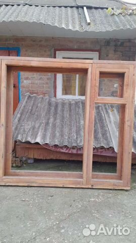 Окна натуральное дерево
