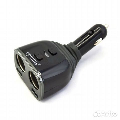 Разветвитель в прикуриватель Eplutus fс-224