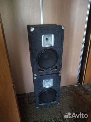 Усилитель yamaha, колонки 500+500 watt