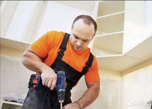 Сборка мебели и кухни, сборщик мебели