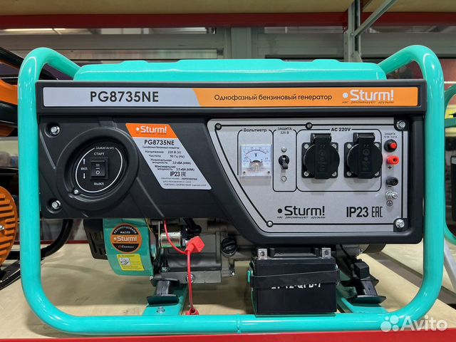 Генератор sturm pg8780ne