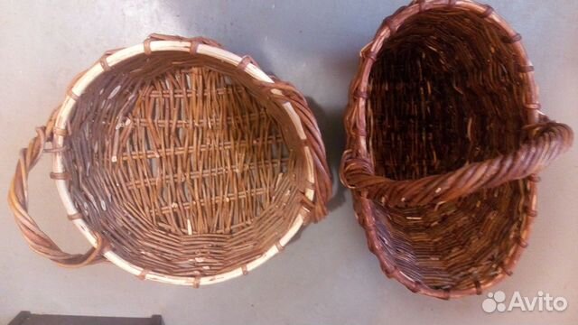 Корзина плетеная