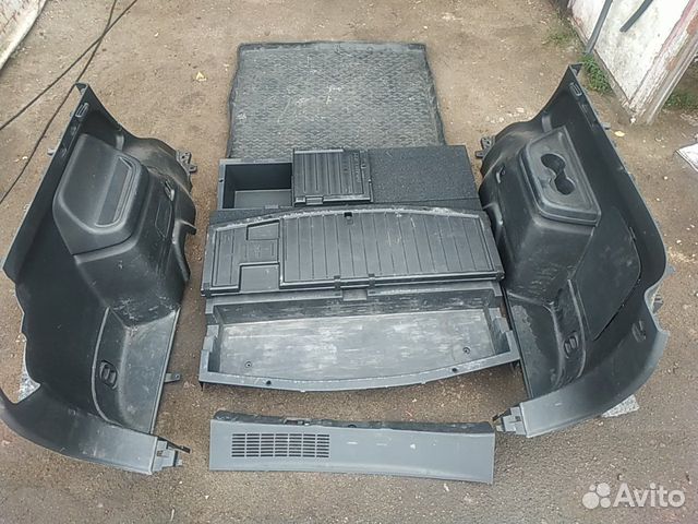Обшивка багажника mitsubishi outlander 3 2015 г