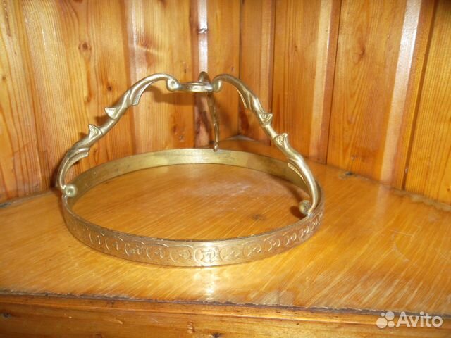 Латунный плафон